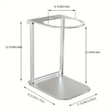 Foldable Aluminum Alloy Portable Coffee Maker Stand, Stable Base, Suitable For Home, Travel, Camping And Office Use, Gift For Coffee Lovers