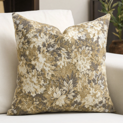 Floral Vintage American Decorative Soft Pillow Cover, Farmhouse Style Sofa Cushion Cover, Suitable For Living Room Bedroom Sofa, All Seasons, Also Can Be Used As A Gift (Pillow Insert Not Included)