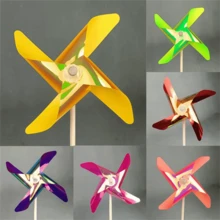 2PCS Outdoor Decorative Colorful Laser Wind Turbines For Shopping Malls, Garden Lighting, Lawn Illumination, Offices, Guesthouses - Small Ground-Mounted Wind Turbines. Festival Atmosphere Decoration, Creating A Relaxed And Pleasant Environment.