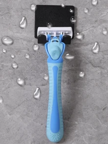 2/4/6/8pcs No Drill Shaver Holder Wall Mount, Power Cord Plug Hanger, Clothes Bag Storage Hook, Multi-Function Wall Mounted Shaver Rack: Versatile Solution! Plastic Shaver Wall Mount Hooks, No Drill Power Plug Shaver Rack And Phone/Bag Storage Rack.