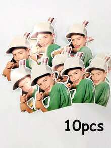 10/25/50/100/150 st personliga tårtdekorationer med foto - Anpassningsbar foto- och karaktärsdesign, lätt att placera på tårtor - Lämplig för födelsedagar, babyshower, familjesammankomster, högtidstårtor - Perfekt för hemmabruk