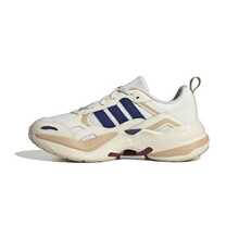 Adidas 阿迪达斯男/女户外健身训练运动鞋，复古厚底运动鞋，休闲跑鞋，ID0637 - 白米藍 - 查看 2