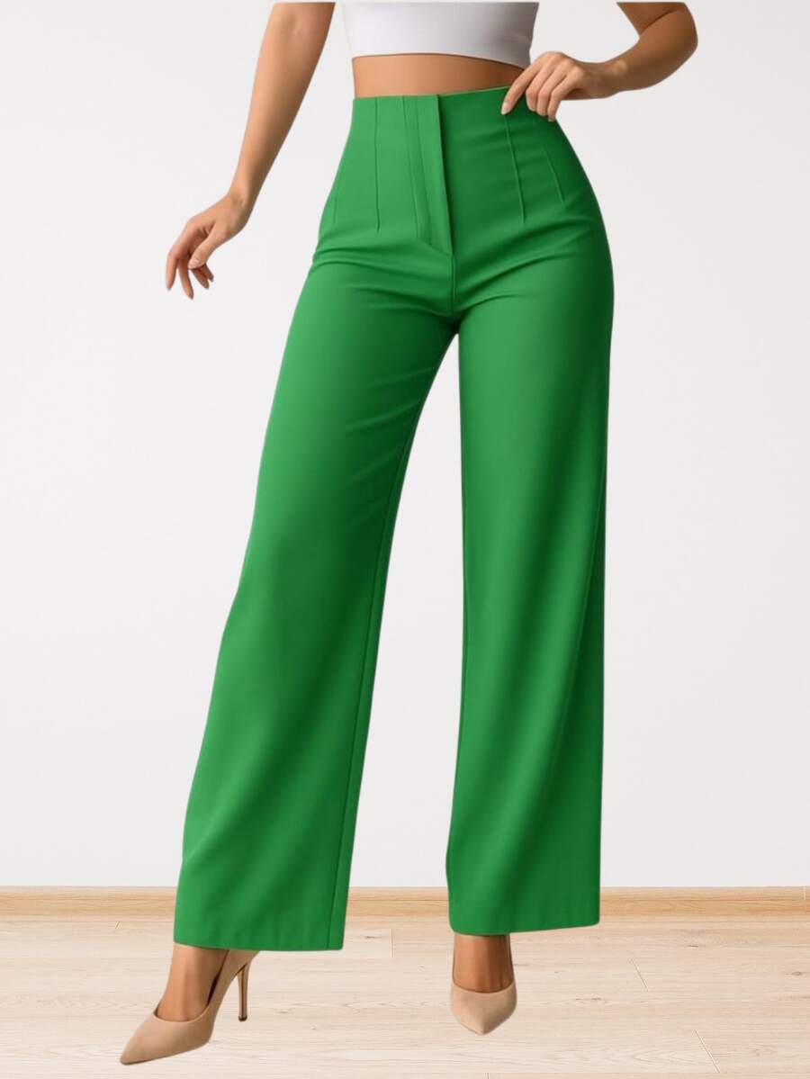 Women Pants - Green - View 1