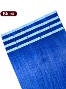 20 lọn/gói, 30g tóc nối Remy tự nhiên, dán vô hình, thẳng, phù hợp với mọi người, dài từ 10-24 inch. - SBULE - Xem 10