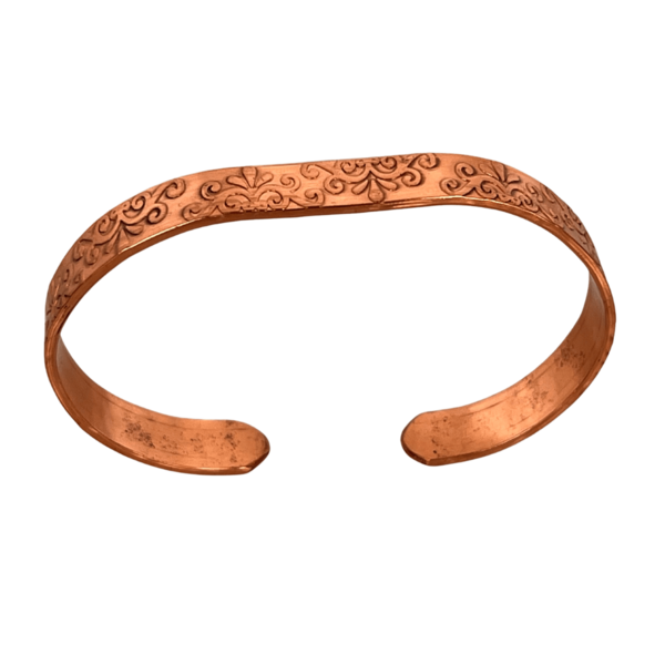 Pulseiras em Cobre 100% Puro Modelo Lisa, Bordada e Trançada