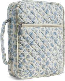 Bible Cover For Women, Large Quilted Case With Handle, Durable Bag And Carrying Case For Girls, Study Supplies Accessories, Christian Gift For Women, Bible Cover Soft Zippered Carrying Case For Men Women Church Bag Book Holder Religious Gift - 彩色 - 查看 9