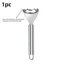 1-Piece Set, Corn Cob Peeler, Stainless Steel Corn Cob Peeler, Household Corn Peeler, Reusable Corn Thresher, Creative Corn Peeler, Kitchen Multifunctional Peeler, Corn Cob Peeling Tool, Kitchen Supplies, Kitchen Accessories