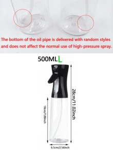 廚房居家與烤肉用油噴霧瓶 高壓可補充式超細霧保濕噴瓶 戶外烤肉用 橄欖油與食用油連續高壓噴霧瓶 適用氣炸鍋 容量 200ml/300ml/500ml 適合生日、節日、派對、聚會、新年與聖誕場合 - 彩色 - 查看 12