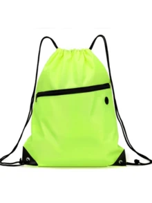Gym Rucksack Red Backpack Fitness Bag Mini Bag Unisex Christmas Gift Holiday Beach Summer Lightweight Basketball Football Storage Bag School Bag - Multicolor - View 7