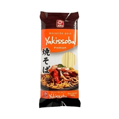 Macarrão Oriental Yakissoba Alfa 500g