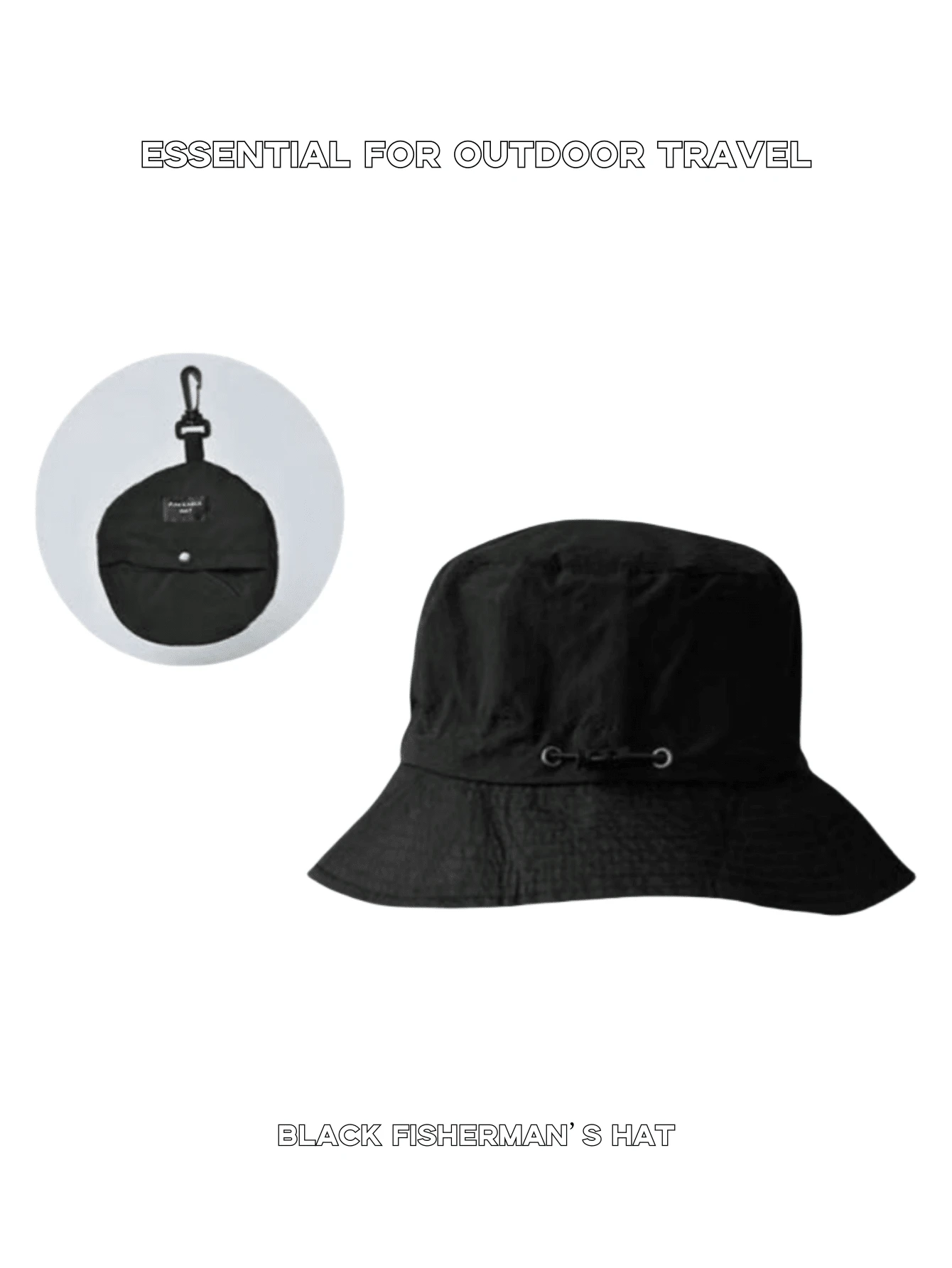 1 pieza Sombrero de cubo unisex para exteriores, ligero, de secado rápido, con protección solar, plegable, adecuado para verano, deportes, senderismo y otoño - Multicolor - Añade 17