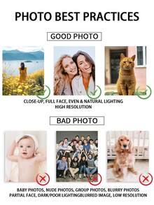 1pc Personalized 2D Flat Framed Customizable Cartoon Portrait Canvas Wall Art,Funny Comic Painting From Photo,Exaggerated And Funny Anime Portrait Character Murals,Ideal For Couple, Friends, Family,Creative Gift For Pets, Office, Home Decor, Canvas Wall Art, Perfect For Room Decor,Multi-Functional,Durable,Ornamental,Reusable,Exquisite,Stylish,High-Quality,Colorful,Modern,Custom,Personalized,Unique,Ideal Gifts For Him,Ideal Gifts For Her,Boyfriend,Dad,Girlfriend,Mom,Family,Friends,Tea Room,Home,Garden,Office,For Anniversaries,For Valentine's Day,For Mother's Day,For Birthdays,For Father's Day,For Graduation,For Weddings,For Housewarming,Customized Home Decor Supplies