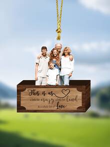 1pc Customized Photo Acrylic Pendant ,Personalized Pendant With Your Photo, Unique Gift For Lovers, Friends, Pets ,Christmas Gift,,Christmas Pendant,Personalized Gift