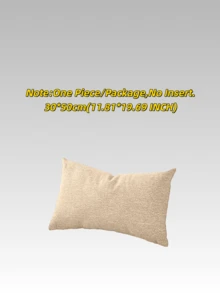 1/2 Piezas Fundas de almohada decorativas de lino sintético beige, estilo granja moderna, funda de almohada rústica con textura tejida, adecuada para sala de estar, dormitorio, coche, cama, silla, cojín de sofá - de color crema - Ver 16
