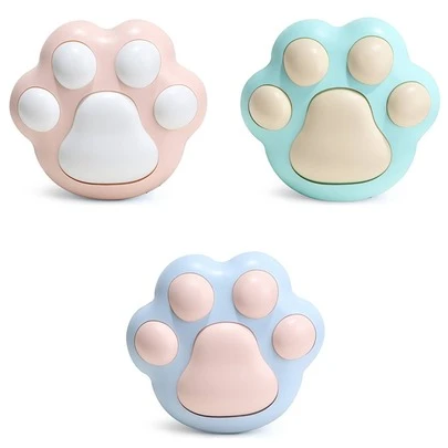 AOYI 暖手宝可重复使用 1200mAh 可充电，快速加热电暖手宝，3 档加热等级 USB 加热器，爪形口袋大小暖手宝，冬季温暖礼物，适合女性、男性、学生、圣诞节、万圣节，是学习、工作、散步、外出、度假、旅行、度假、徒步旅行的必备防寒物品