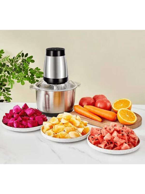 Multiprocessador de Carne e Legumes 3L Triturador Elétrico 110v 220v
