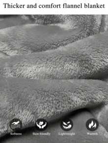 1 Sets Of Wearable Blanket Hoodie For Women And Men, Oversized Hooded Blankets Sweatshirt, Cozy And Warm Fleece Blanket With Sleeves And Giant Pocket For Adults And Kids,Cozy Hooded Blanket As A Gift Indoor & Outdoor - Multicolor - View 14