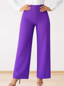Women Pants - Purple - View 2