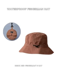 1pc Unisex Outdoor Bucket Hat, Lightweight, Quick-Drying, Sun Protection, Foldable, Suitable For Summer, Sports, Hiking Fall - Multicolor - View 11