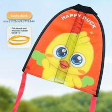 Mini Catapult Kite - Thumb Slingshot Kite Beach Toy Gift, Suitable For Ages 4-9 And 10-14, Easy To Fly, Waterproof Cordless Beach Kite, Small Fun Outdoor Sports Toy, Astronaut Rabbit Dinosaur Cartoon Style - 3 Pieces (style 1) - View 11