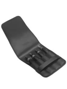 Tweezer Set: Professional Stainless Steel Slant & Pointed Tip Eyebrow Tweezers. For Precise Facial Hair Removal, Splinter/Shard Extraction, And Ingrown/Endogenous Hair Treatment. Ideal For Home Grooming, Travel Kits, And Professional Salon Use By Men And Women. - Multicolor - View 9