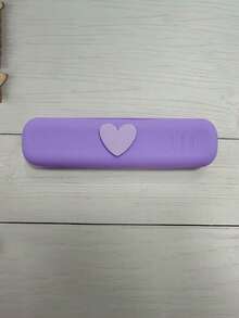 1 Piece Of Silicone Material Makeup Brush Storage Bag, Large Capacity Makeup Bag, Bag In Bag, Portable Multi-Functional Makeup Tool Bag, Travel Makeup Storage Bag, Small Beauty Bag, Simple Yet Not Simple, Silicone Material / Waterproof And Stain-Resistant / Easy To Clean / Compact And Portable / Not Easy To Deform / , Large Opening Design, Easier To Take And Put, Beauty And Makeup Tools, Suitable For Home, Commuting, And Travel. - Multicolor - View 21