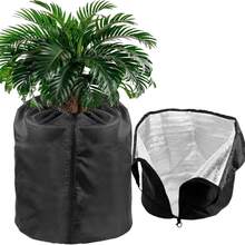 1pc Plant Frost Cover, Plant Freeze Jacket With Drawstring And Zipper Bag, Suitable For Plants, Trees, Shrubs, Frost Protection Blanket To Extend Growing Season, Zipper Closure And Waterproof Lining, For Freeze Protection And Plant Growth Promotion - Multicolor - View 12