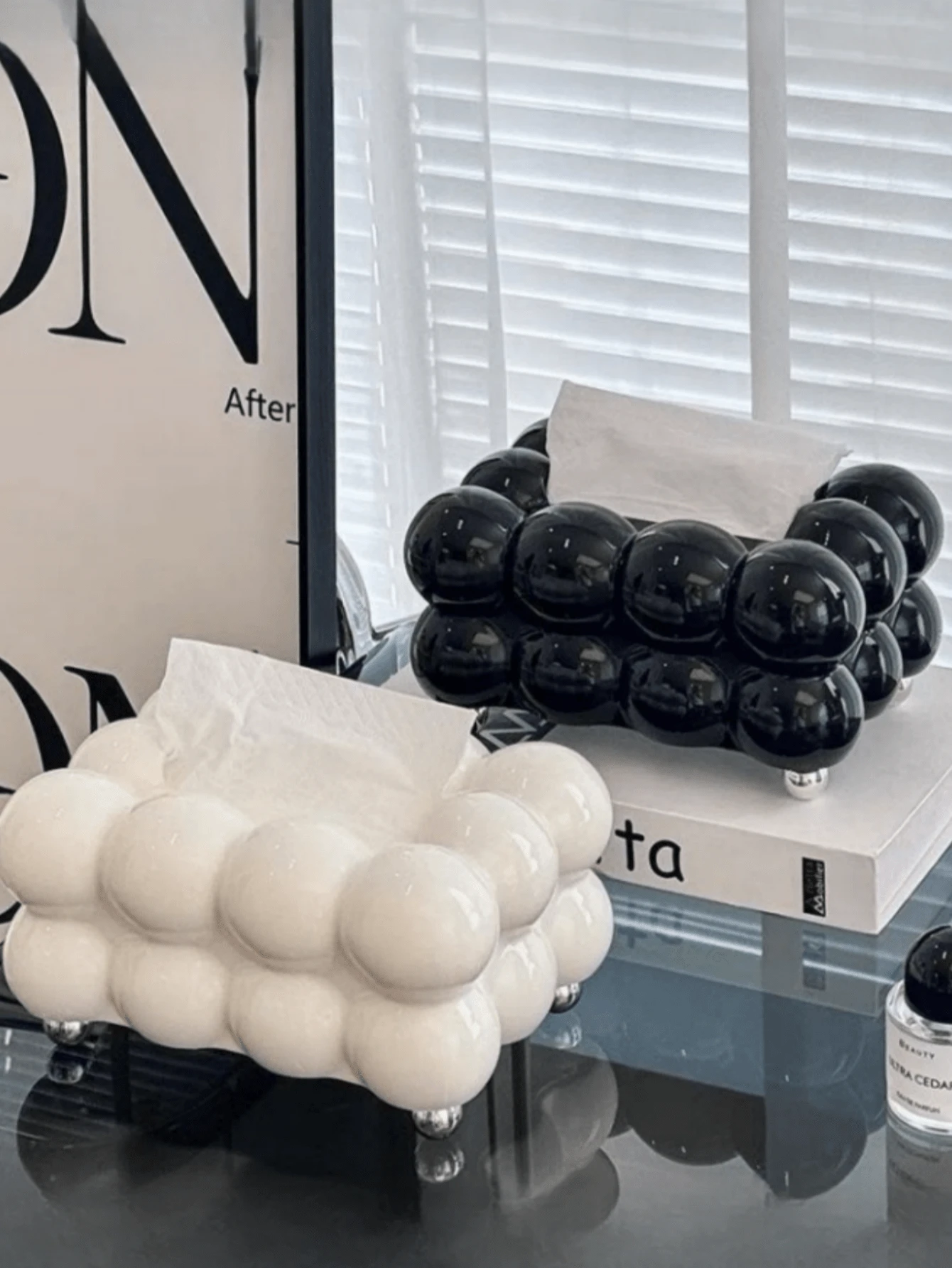 1pc Luxury Cotton Candy Style Tissue Box, High-End Home/Living Room Paper Towel Holder, Elegant For Dining Room