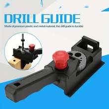 3-12mm Adjustable Angle Woodworking Tenon Clamp Kit, Multipurpose Portable Doweling Jig With Drill Bits And Locating Pins, Metal And Plastic, Ideal For DIY Woodworking Hobbyists - No Electricity Required