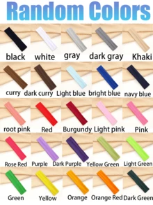 18/4件套防滑发带 - 女士时尚运动发带，柔软弹力面料，适合圣诞节，1/2/6/8/10/12件套女士防滑发带，多色可选，运动风，弹力透气，吸汗舒适，14/16/18/21件套适合运动、瑜伽和跑步，女士发饰，日常佩戴，嘉年华、狂欢节和母亲节礼物。 - 彩色 - 查看 8