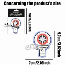 黑粉色 S/ EN- //BABEMON，Kpop 偶像灯空气清新剂，Kpop 支持，Kpop 风格汽车空气清新剂，汽车空气清新吊坠 - 后视镜风格，香薰汽车吊坠，镜子吊饰，汽车悬挂装饰，家居和办公室装饰，送给朋友和粉丝的创意礼物