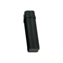 Étui à cigarettes de haute qualité en matériau PP avec couvercle rabattable, double compartiment avec rangement pour briquet, boîte de rangement pratique pour cigares