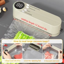 Lislark 3-In-1 Mini Vacuum Sealing Machine, Cordless Handheld Food Sealing Machine, Local Inventory For Delivery, Food Bag Heating And Quick Sealing Machine, Suitable For Dry/Wet Food Storage, For Potato Chip Bags, Snack Bags Sealing, Suitable For Family Travel, External Suction And Inflation, Applicable For Kitchen, Apartment, Restaurant, Hotel Homes - Sealing Machine - View 7