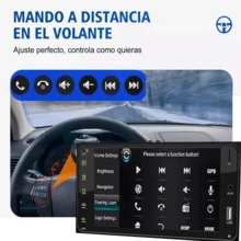 Auto Estéreo 2 Din Para Toyo ta 7 Pulgadas Pantalla Cámara Fm - Negro - Ver 3