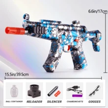 MP5 Electric Gel Ball Blaster - Automatic Outdoor Toy, Suitable For Team Activities - Perfect Gift For Birthday, Easter, Halloween And Thanksgiving (Bullets Not Included) - Multicolor - View 5