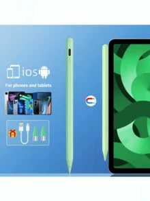 Bolígrafo universal de lápiz táctil para tabletas Android y teléfonos móviles, compatible con iPhone, lápiz capacitivo para tableta, batería recargable de 120mAh - Multicolor - Ver 15