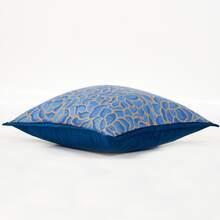 1pc Striped Decorative Throw Pillow Cover, Soft Bohemian Style Cushion Cover For Sofa, Living Room, Suitable For All Seasons, Also Can Be Used As A Gift - Blue - View 10