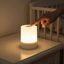 Cozy Mini Night Light, Bedside Lamp For Bedrooms, Soft Glowing Illumination, Energy Efficient LED Night Light, Innovative Desk Accent Lamp, Warming Atmosphere Lamp, Comforting Bedside Lamp, Bedroom Decorative Lamp. - WX-11-1200 mAh - 查看 4