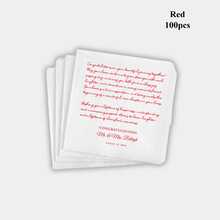 50/100/200/500 Pcs Custom Napkins, Personalized Handwritting Napkins For Birthday Party And Wedding Anniversary, Cocktail Napkins Disposable Beverage Dessert Napkins For Table Decorations Engagement Party, Suaitable For Wedding Banquet, Custom Love Note Handwriting Napkins - White - View 11