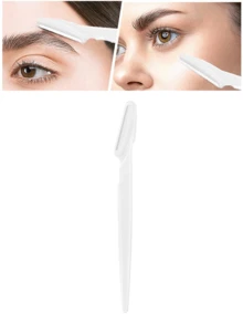 Bộ dụng cụ cạo lông mày màu trắng 60/30/12/6/3/1 món, bao gồm máy tỉa và cạo lông mày, dụng cụ loại bỏ chai sần và tẩy lông cơ thể, bộ dao cạo mặt và lông mày với lưỡi dao cán dài và vỏ bảo vệ, dụng cụ làm đẹp cho nữ dùng hàng ngày hoặc khi đi du lịch, giá cả phải chăng, quà Giáng sinh, dụng cụ làm đẹp, quà tặng giá trị tuyệt vời, quà tặng cho nữ, quà Giáng sinh. - trắng - Xem 12