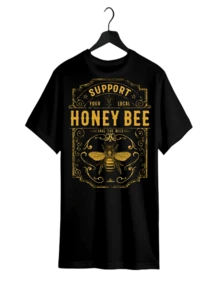 T-Shirts Pour Hommes - Black - View 1