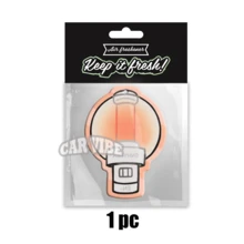 黑粉色 S/ EN- //BABEMON，Kpop 偶像灯空气清新剂，Kpop 支持，Kpop 风格汽车空气清新剂，汽车空气清新吊坠 - 后视镜风格，香薰汽车吊坠，镜子吊饰，汽车悬挂装饰，家居和办公室装饰，送给朋友和粉丝的创意礼物