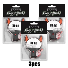 黑粉色 S/ EN- //BABEMON，Kpop 偶像灯空气清新剂，Kpop 支持，Kpop 风格汽车空气清新剂，汽车空气清新吊坠 - 后视镜风格，香薰汽车吊坠，镜子吊饰，汽车悬挂装饰，家居和办公室装饰，送给朋友和粉丝的创意礼物