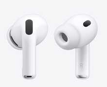 Apple 苹果 AirPods Pro（第三代），配备 MagSafe 充电盒（USB-C 接口），兼容 iPhone/iPad/Mac。最新款 AirPods Pro 3 - 白色 - 查看 3