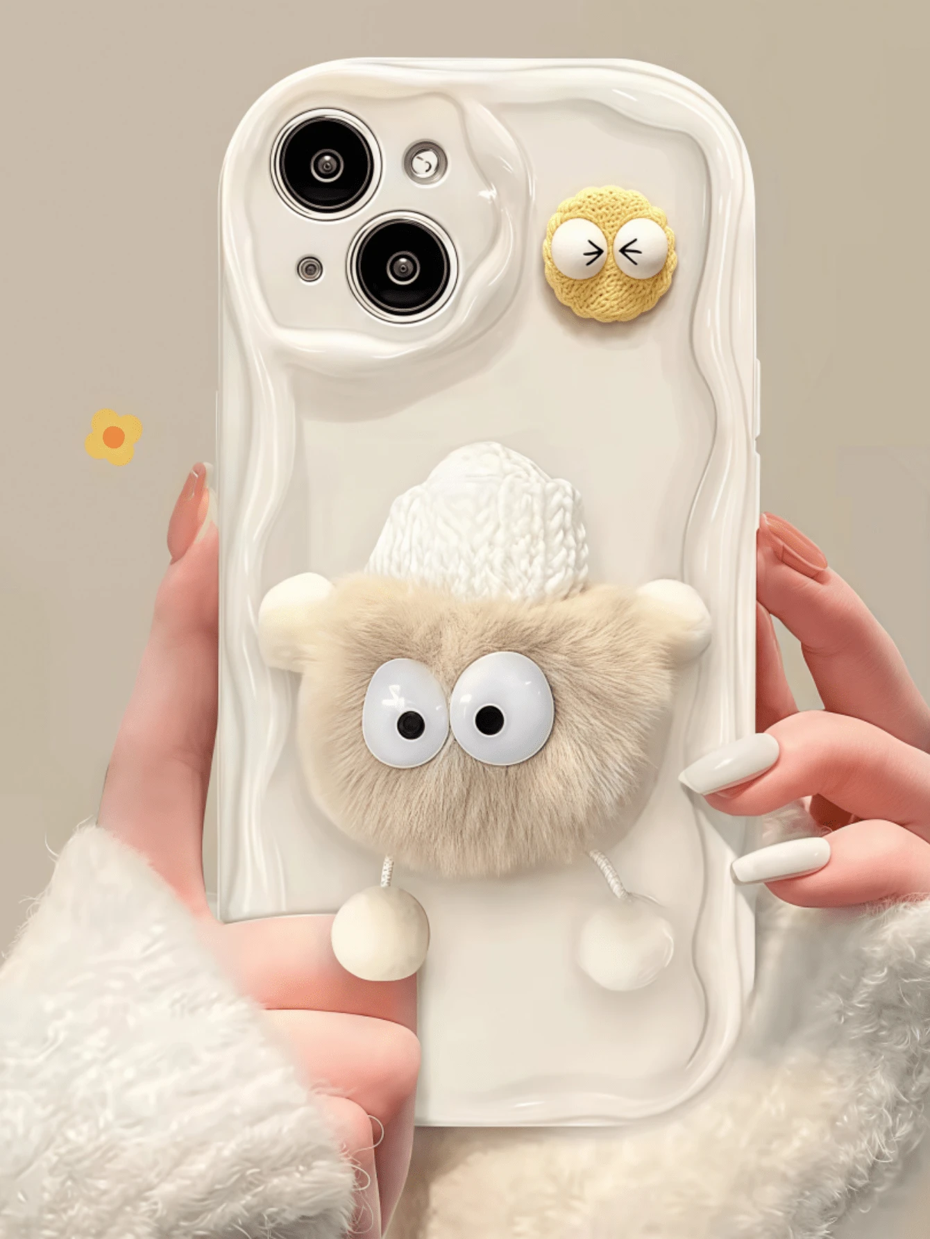 冬季最畅销的手机壳，适用于三星 Galaxy S25、S24、S24 Plus/S24+、S24 Ultra、S24 FE、S20、S21、S22、S23 和 Apple 11/11 Pro/11 Pro Max/12/12 Pro Max/13/13/13 Pro/13 Pro Max/14/14 Pro Max/15/15 Pro/15 Pro Max/16/16 Pro/16 Pro Max、16E。符合人体工程学的握柄和配套的串珠挂绳，军用级防震，柔软防刮硅胶保护壳