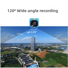 1 Juego de Cámara de Acción Completa HD 1080P - Cámara Mini con Visión Nocturna AI de Auto Sensación, Recargable, 64GB - Cámara - Ver 13