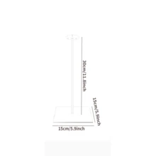 Balloon Stands For Table, Clear Acrylic Balloon Sticks With Base For Table Centerpieces, Balloons Stand Kit For Birthday Party & Bridal Shower Graduation Wedding Decor - Transparent - View 7