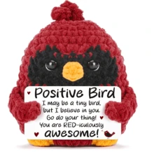 1pc Handmade Crochet Desktop Decor, Bag Charm, Keychain - Funny Sci-Fi Cartoon Cute Design, Great Gift For Best Friends, Birthday, Sisters, Moms, Grandmas, Kids, Christmas Stocking Stuffers, Coworkers, Family, Positive Emotion, Creative Party Favor, Room Decor, Plush Doll - Multicolor - View 25