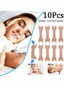 5-100 miếng/gói Miếng dán mũi chống ngáy, không mùi và không dùng pin, dụng cụ hỗ trợ giấc ngủ. - Nhiều màu - Xem 10