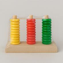 Ábaco Montessori de 7 Pilares – Colores, Cálculo y Diversión Educativa Madera Premium - Multicolor - Ver 2